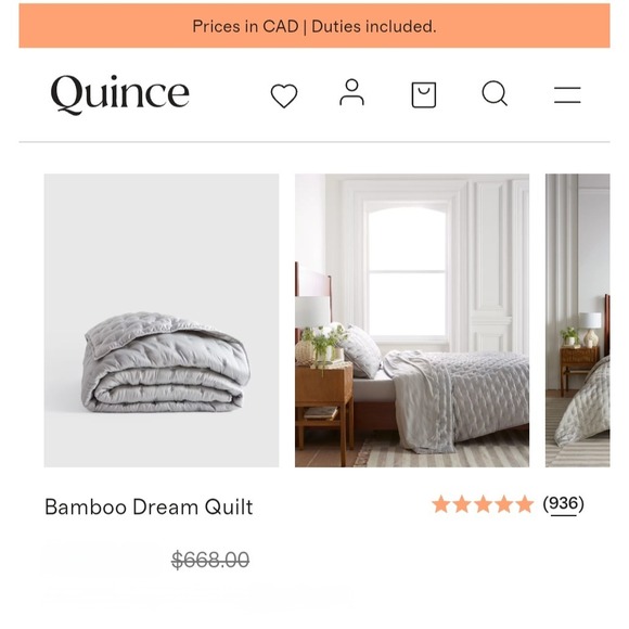 Quince Bamboo Sham